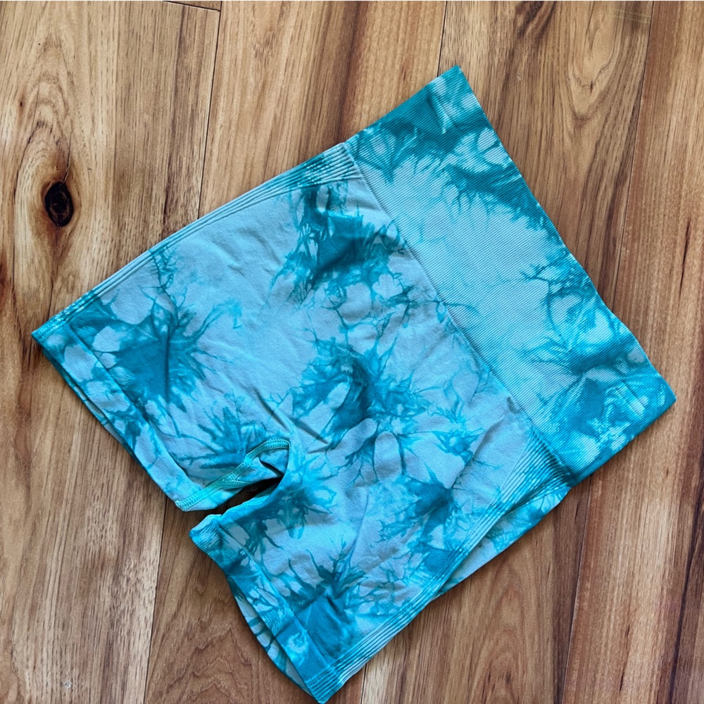 Tye Dye Scrunch Booty Shorts